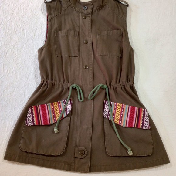 Army Green Vest in size SM - Picture 1 of 13